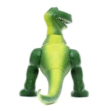 Disney Store Official Rex Interactive Talking Action Figure from Toy Story, Features Sounds and Phrases from The Movies, Interacts with Other Figures and Toys