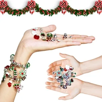 Novernat Charm Bracelet Advent Calendar for Kids 2024