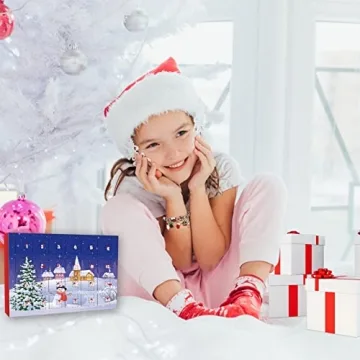 Novernat Charm Bracelet Advent Calendar for Kids 2024