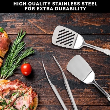 Home Hero 32-Piece Stainless Steel Kitchen Utensils Set