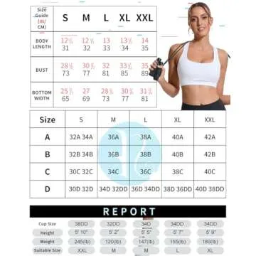 RUNNING GIRL Criss-Cross Sports Bra for Ultimate Comfort