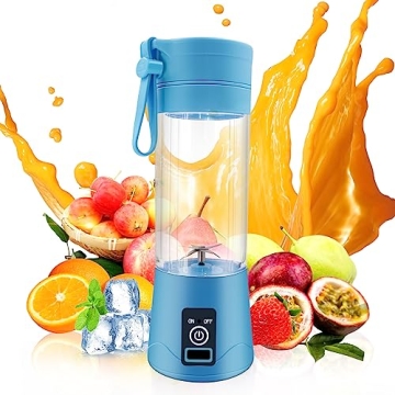 Portable Blender,Personal Blender for Shakes and Smoothies,Personal Size Blenders with USB Rechargea...
