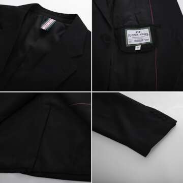 PJ PAUL JONES Men's Lightweight Sport Coat Casual One Button Blazer Breathable Sportcoat