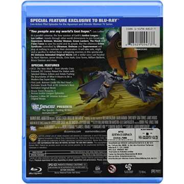 Justice League: Crisis on Two Earths [Blu-ray] - Epic Animated Adventure!