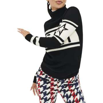 Perfect Moment, Women’s Schild Sweater, S, Black