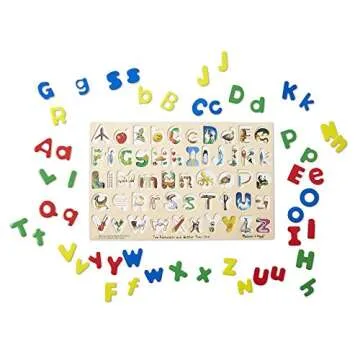 Wooden Alphabet Puzzle for Fun & Learning
