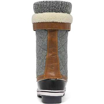 DREAM PAIRS Women's Winter Waterproof Boots Monte_02