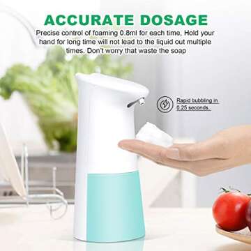 Touchless Foaming Soap Dispenser - Automatic & Family-Friendly 250ML