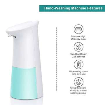Touchless Foaming Soap Dispenser for Home & Kitchen