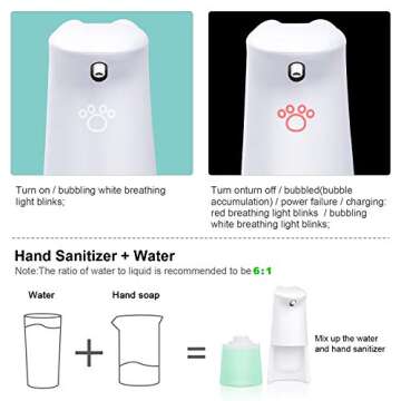 Touchless Foaming Soap Dispenser for Home & Kitchen