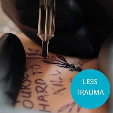 Tattoo Needles 50Pcs Yugui Tattoo Stick and Poke Needles Tattoo Gun Needles 3RL 5RL 7RL 9RL 11RL 3RS 5RS 7RS 9RS 11RS Mixed for Tattoo Kit Tattoo Supplies