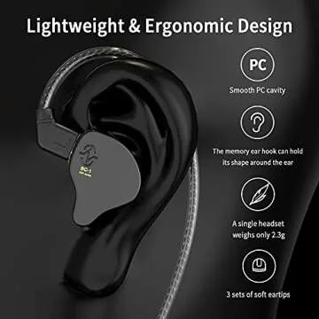 YINYOO CCZ Melody Wired Earbuds for Musicians & Audio Enthusiasts