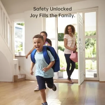 Smart Deadbolt with Fingerprint and Bluetooth Entry