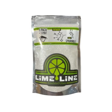LiME LiNE Crushed Glass Metal Flake - Stunning Finishes for Custom Paint Projects