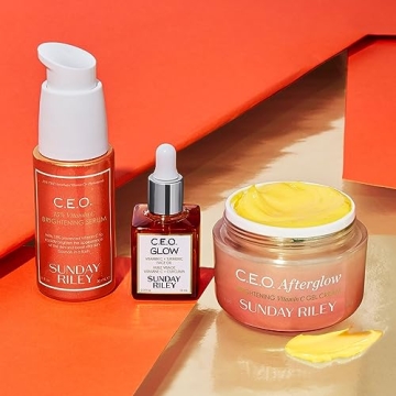 Sunday Riley Morning Buzz Vitamin C Brightening Trio Set