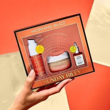Sunday Riley Morning Buzz Vitamin C Brightening Trio Set
