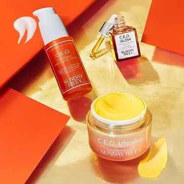 Sunday Riley Morning Buzz Vitamin C Brightening Trio Set