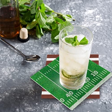 Football Birthday Party Disposable Napkins 80 Pack