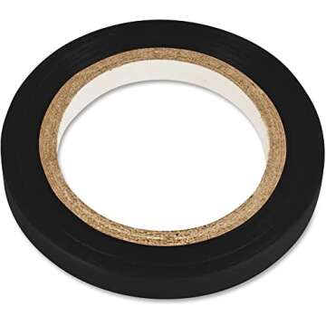 COSCO Creative Start Art Tape, for Painting, Artwork, Signs and Charts, Gloss Black (098075)