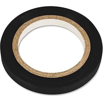 COSCO Creative Start Art Tape, for Painting, Artwork, Signs and Charts, Gloss Black (098075)