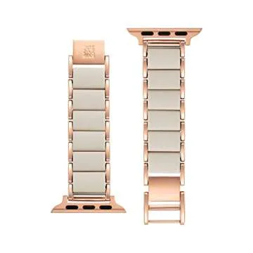 Stylish Anne Klein Apple Watch Band - Adjustable & Secure