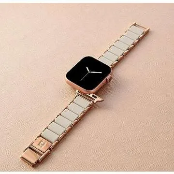 Stylish Anne Klein Apple Watch Band - Adjustable & Secure