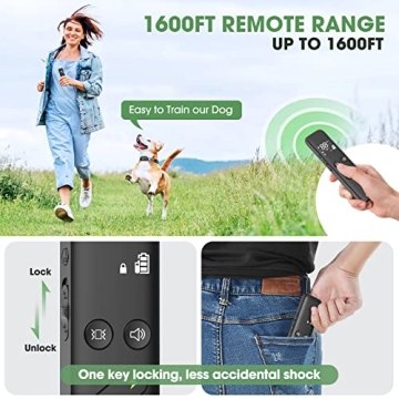 Dog Training Shock Collar - 3 Modes, Remote, Waterproof