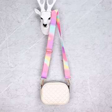 5Chaos Pastel Tie Dye Adjustable Handbag Strap