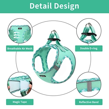 AMTOR No-Pull Dog Harness Leash Set Reflective Durable