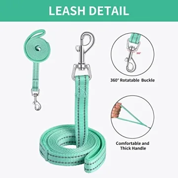 AMTOR No-Pull Dog Harness Leash Set Reflective Durable