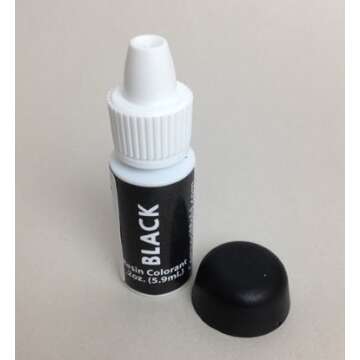 Black Epoxy Pigment (Colorant, Dye, Tint) 6cc (0.2 oz.)