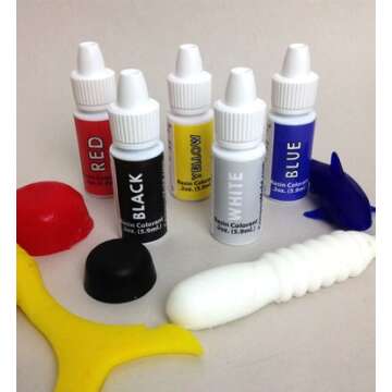 Black Epoxy Pigment (Colorant, Dye, Tint) 6cc (0.2 oz.)