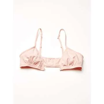 Fruit of the Loom Girls' Cotton Convertible Bralette, 3-Pack, Blush Zen Dot/White/Heather Grey, 32