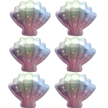 Sea Shell Balloons for Beach Weddings and Parties