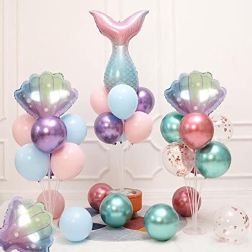 Sea Shell Balloons for Beach Weddings and Parties