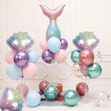 Sea Shell Balloons for Beach Weddings and Parties