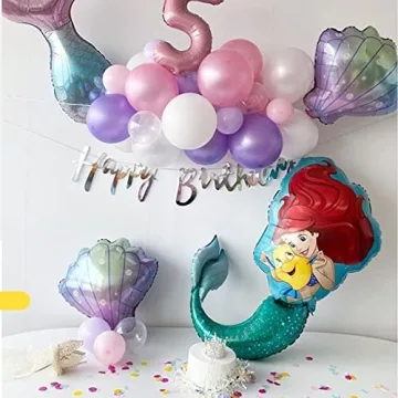 Sea Shell Balloons for Beach Weddings and Parties