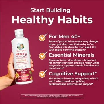 MaryRuth Men's 40+ Multivitamin | Liquid Formula | Immune Boost