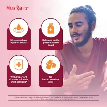 MaryRuth Men's 40+ Multivitamin | Liquid Formula | Immune Boost