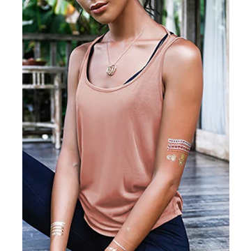 OYANUS Backless Summer Workout Top - Stylish Activewear Tank