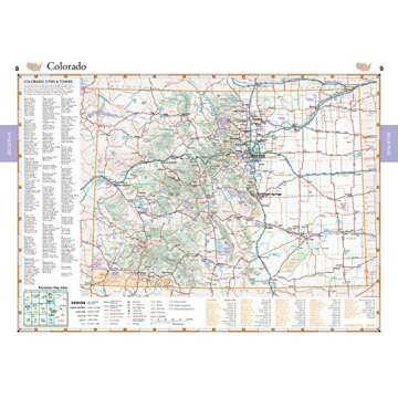 Colorado Benchmark Road & Recreation Atlas: Your Ultimate Outdoor Guide
