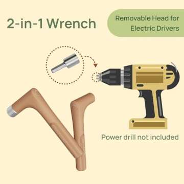 Vego garden 17" Tall 10 in 1 Novel Modular Raised Garden Bed Kit, Metal Planter Box for Vegetables Flowers Herbs, Included 2 in 1 Wrench & Magnetic Plant Tags, Pearl White