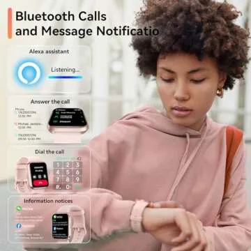 Smart Watch for Anyone: Fitness Tracker & Call Features