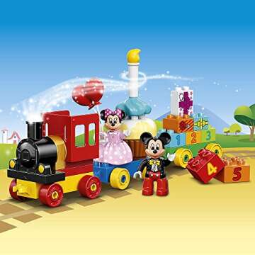 LEGO DUPLO l Disney Mickey Mouse Clubhouse Mickey & Minnie Birthday Parade 10597 Disney Toy (24 Pieces)