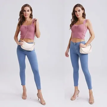 DOREAMALOE Retro Crocodile Shoulder Bag for Women