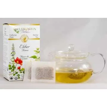Buy Celebration Herbals Organic Elder Flower Tea 24 Bags