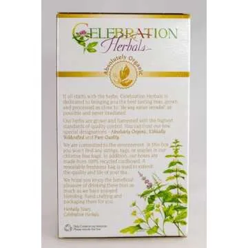 Buy Celebration Herbals Organic Elder Flower Tea 24 Bags