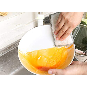 JEBBLAS Bamboo Dish Sponges for Eco-friendly Cleaning