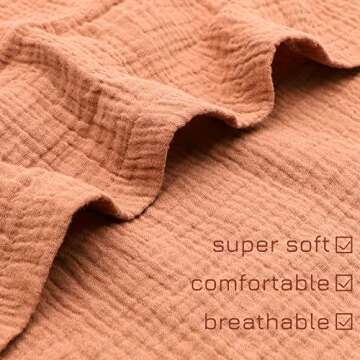 Muslin Baby Lounger Cover – Ultra-Soft Organic Cotton Slipcover for Newborns