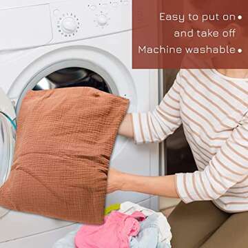 Muslin Baby Lounger Cover - Soft Organic Cotton Slipcover